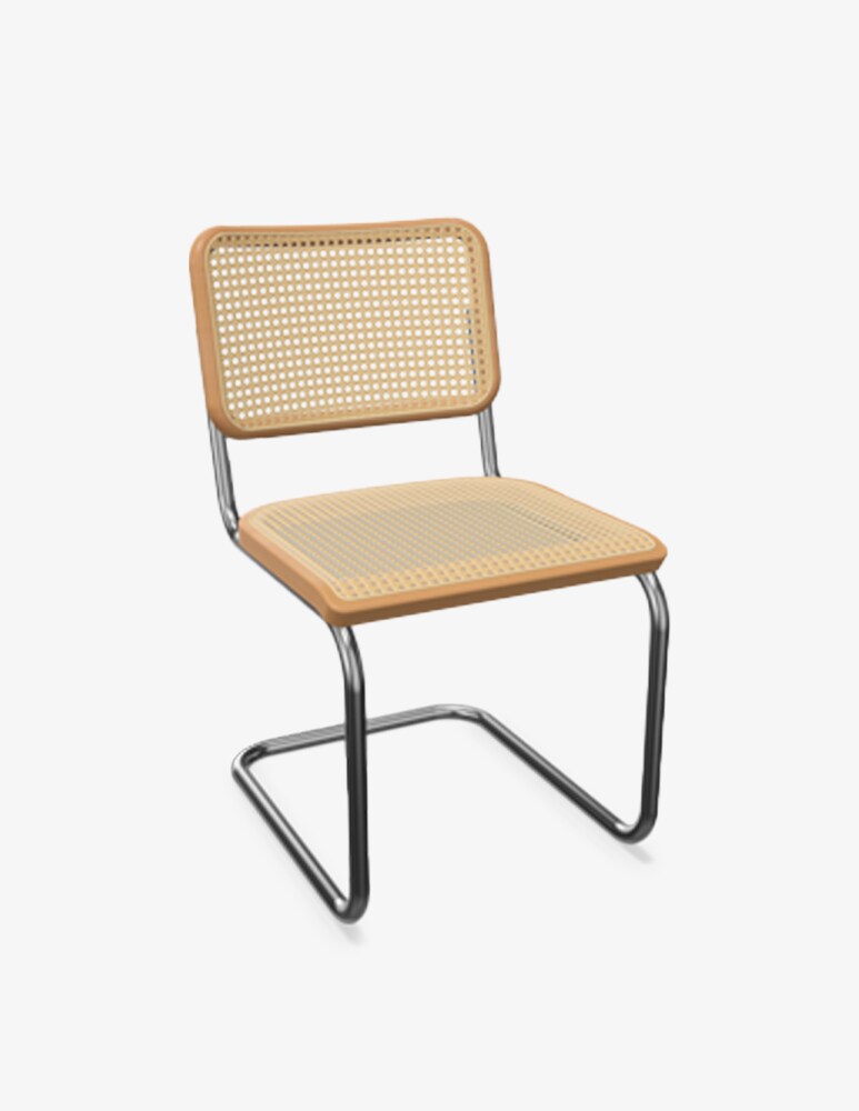 Thonet S 32 V Cantilever Natural Wood