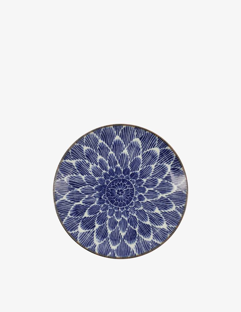 TOKYO Design Studio Ohuke Dahlia Piatto Rotondo - Blu
