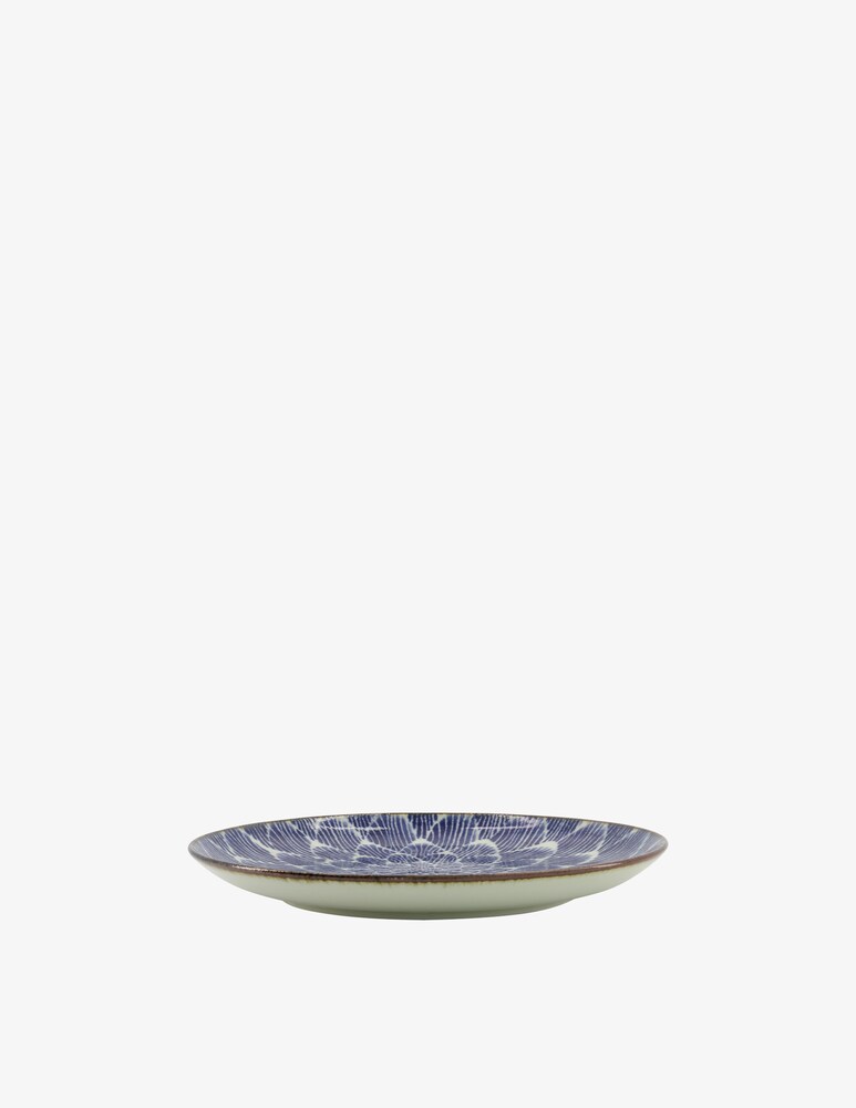 TOKYO Design Studio Ohuke Dahlia Piatto Rotondo - Blu
