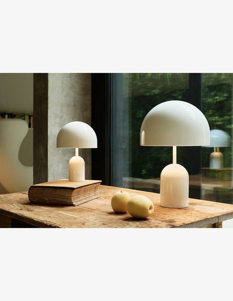 Tom Dixon Bell Bianca Led Un Lampada Da Tavolo