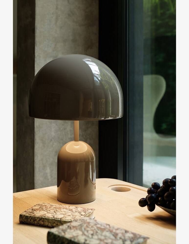 Tom Dixon Bell Taupe Led Un Lampada Da Tavolo
