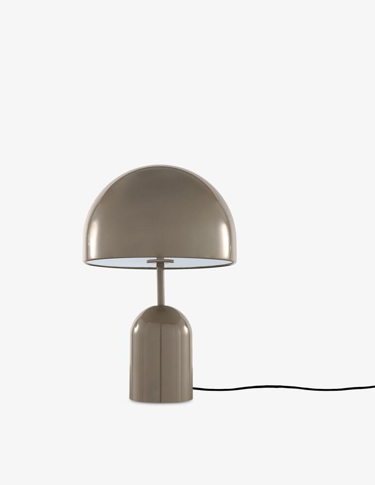 Tom Dixon Bell Taupe Led Un Lampada Da Tavolo