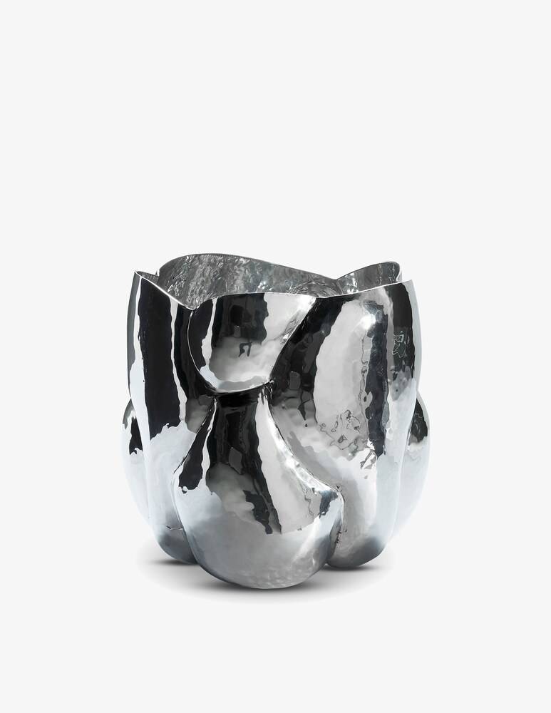 Tom Dixon Cloud Vaso Short - Argento