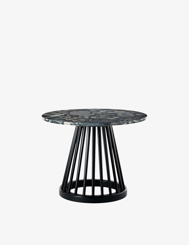 Tom Dixon Fan Black Tavolo Top Pietra 60cm