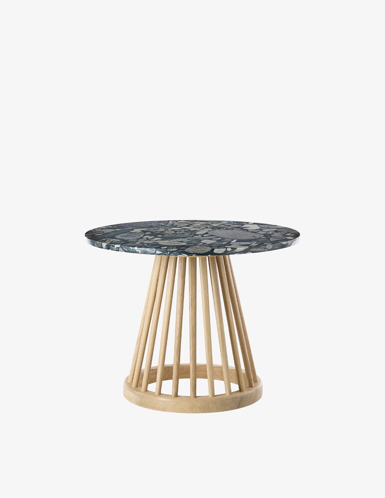 Tom Dixon Fan Natural Tavolo Top Pietra 60cm