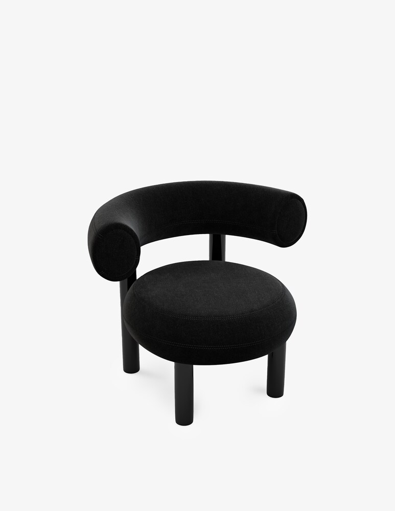 Tom Dixon Fat Poltrona Lounge Gentle 0193 - Nero