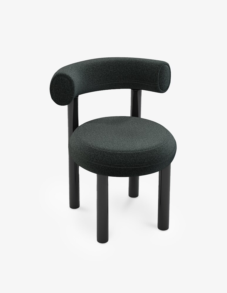 Tom Dixon Fat Sedia Da Pranzo Divina Melange 0180 - Grigio