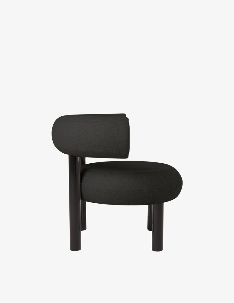 Tom Dixon Fat Sedia Da Pranzo Hallingdal 65 0190 - Nero