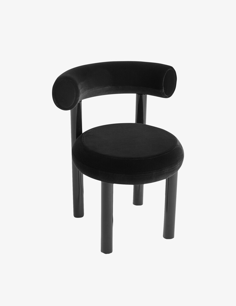 Tom Dixon Fat Sedia Da Pranzo Hallingdal 65 0190 - Nero