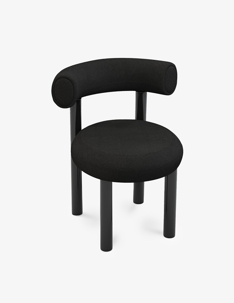 Tom Dixon Fat Sedia Da Pranzo Hero 0191 - Nero