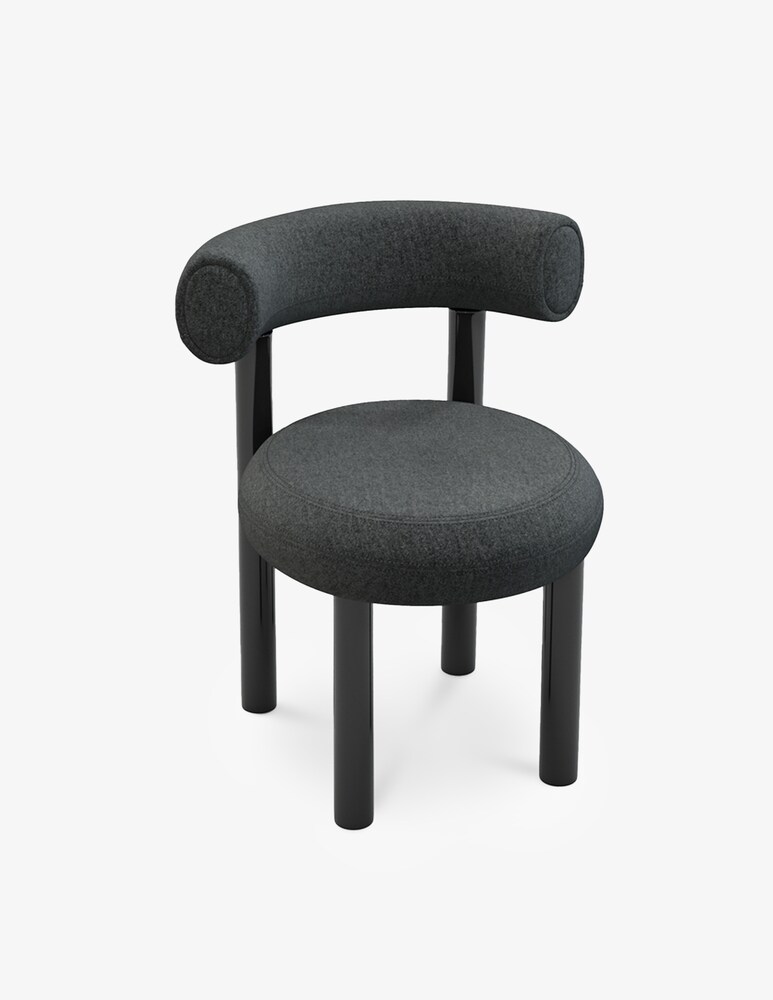 Tom Dixon Fat Sedia Da Pranzo Nap 0191 - Grigio
