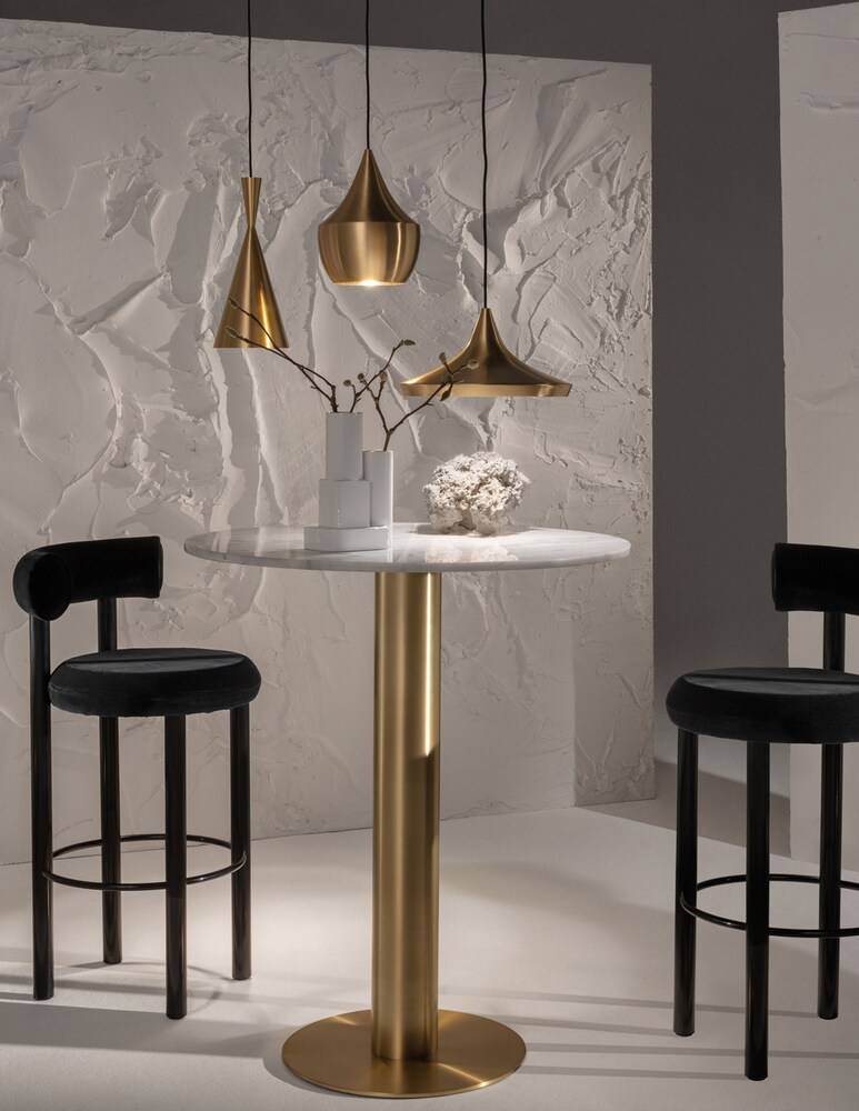 Tom Dixon Fat Sgabello Hallingdal 65 0190 - Nero