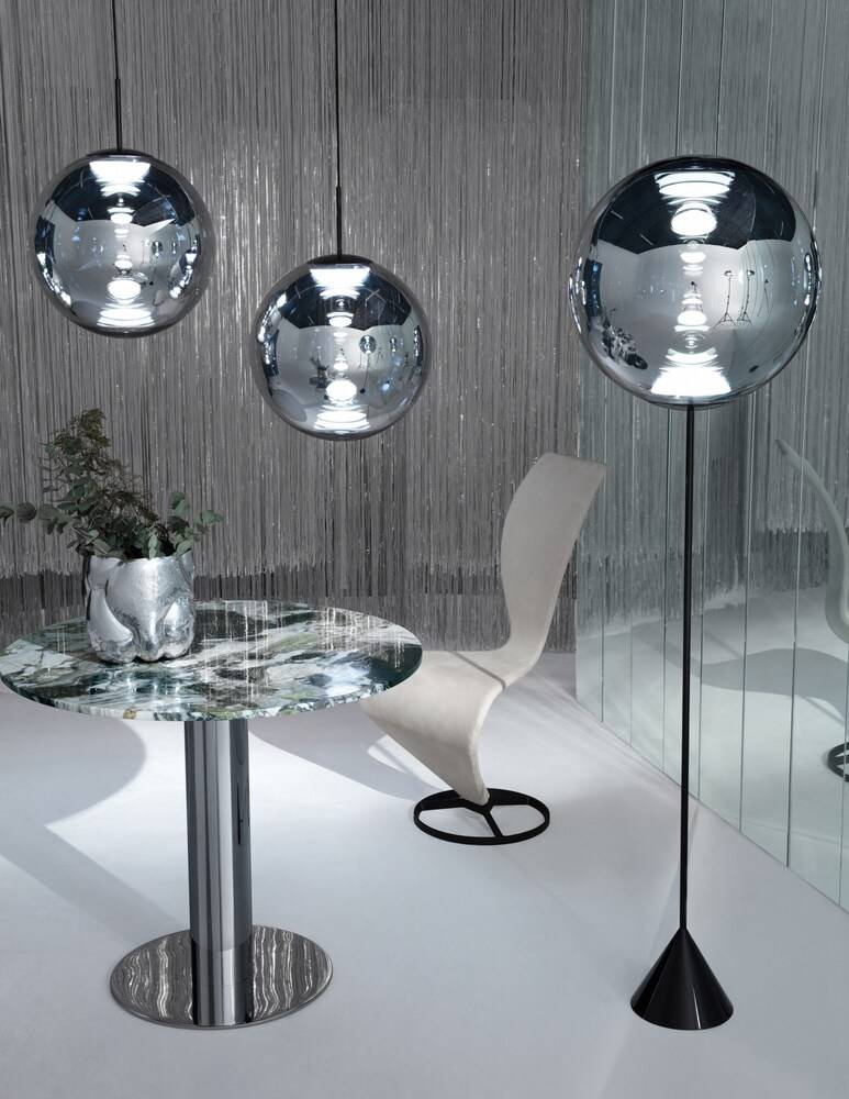 Tom Dixon Globe Cone Slim Lampada Da Terra LED CB