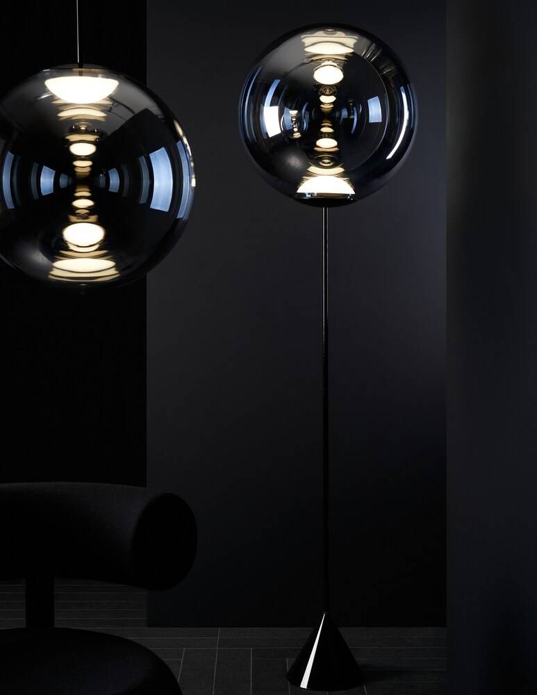Tom Dixon Globe Cone Slim Lampada Da Terra LED CB