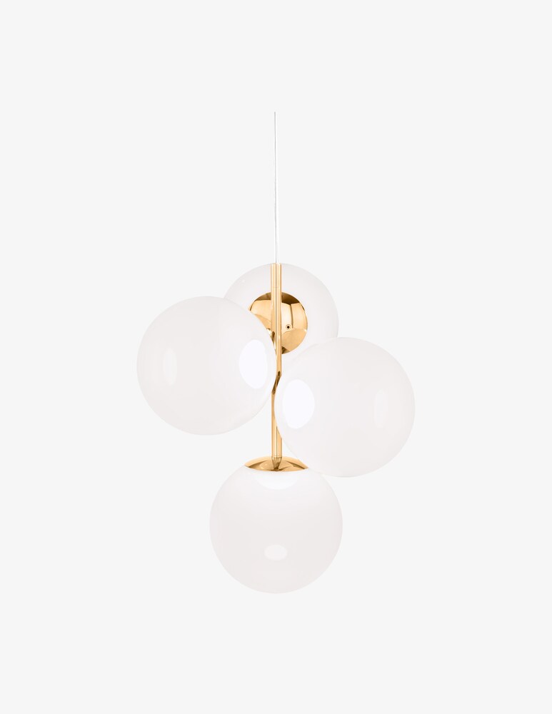 Tom Dixon Globe Mini Opal/Gold Led Cb Lampadario