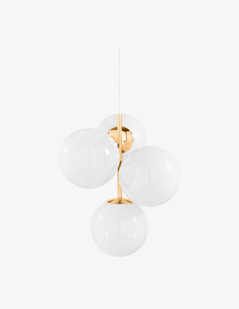 Tom Dixon Globe Mini Opal/Gold Led Cb Lampadario