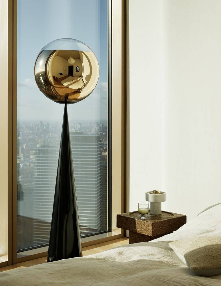 Tom Dixon Lampada Da Terra Mirror Ball 50cm LED