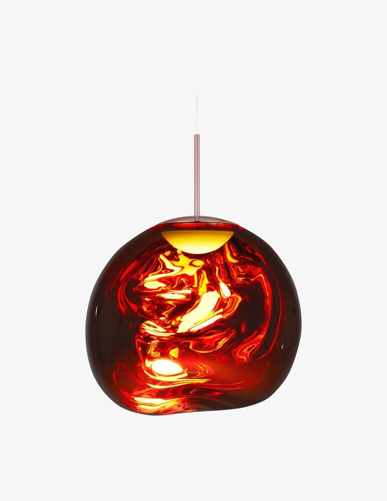Tom Dixon Melt Led Copper Lampada A Sospensione Set 2 Pz - Rame