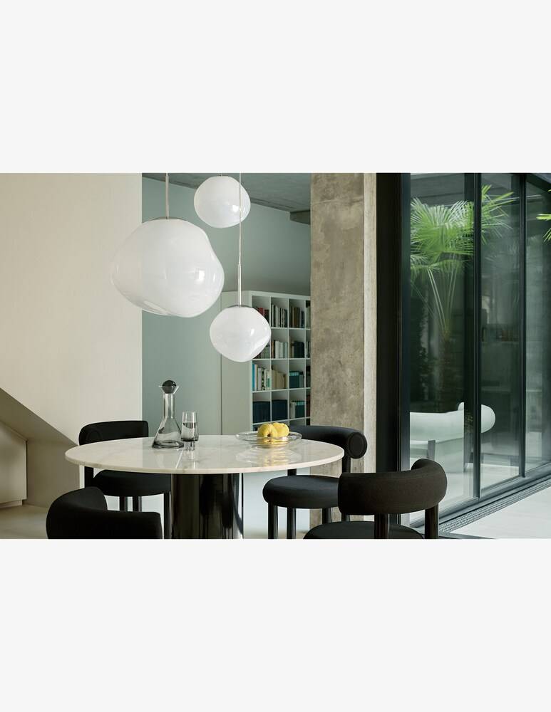 Tom Dixon Melt Mini Opal/Silver Led Cb-Ccc Lampada A Soffitto