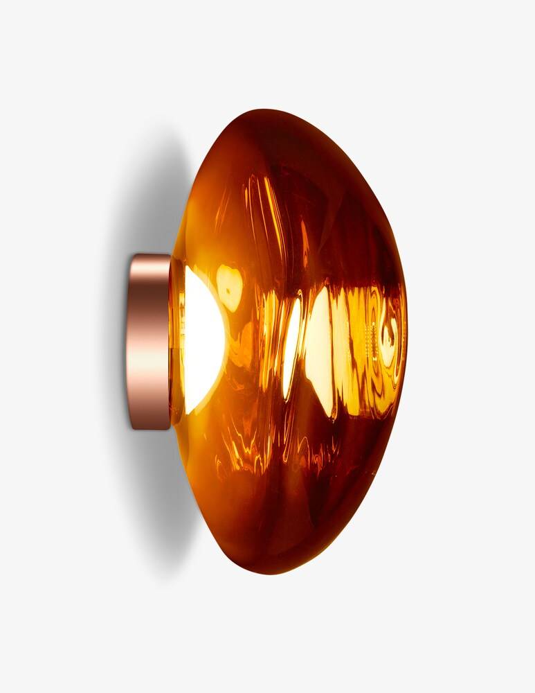 Tom Dixon Melt Surface Led Rame Lampada Da Soffitto E Parete