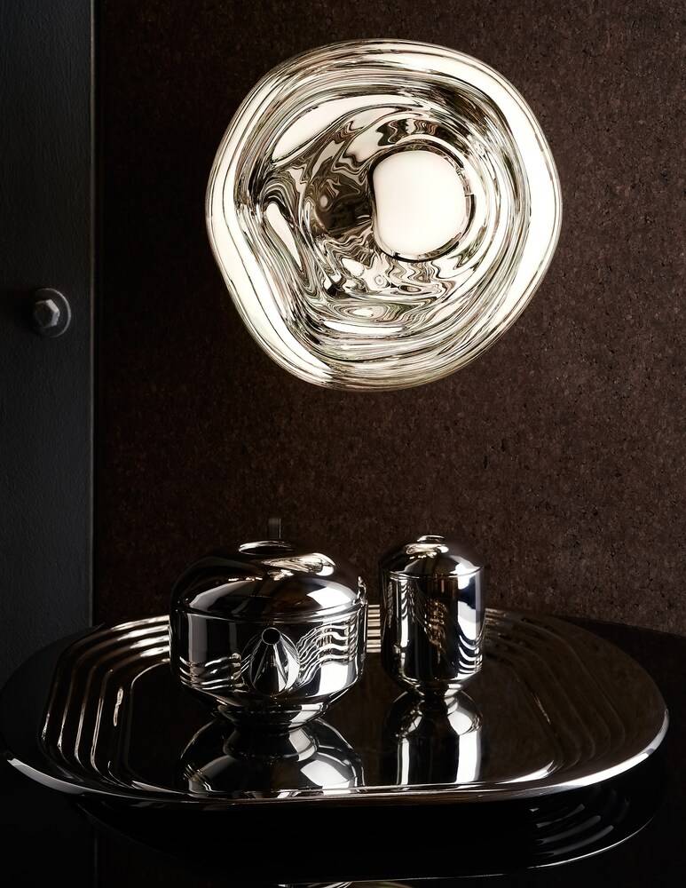 Tom Dixon Melt Surface Led Rame Lampada Da Soffitto E Parete