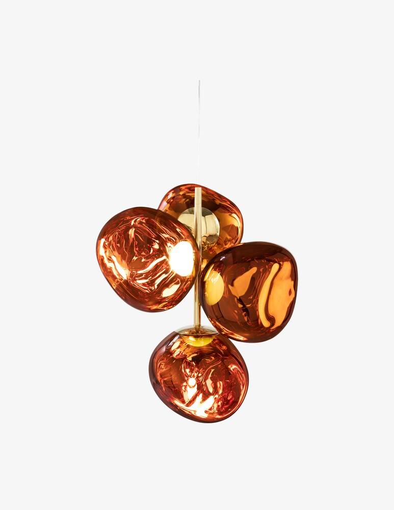 Tom Dixon Mini Melt Copper Led Cb Lampadario