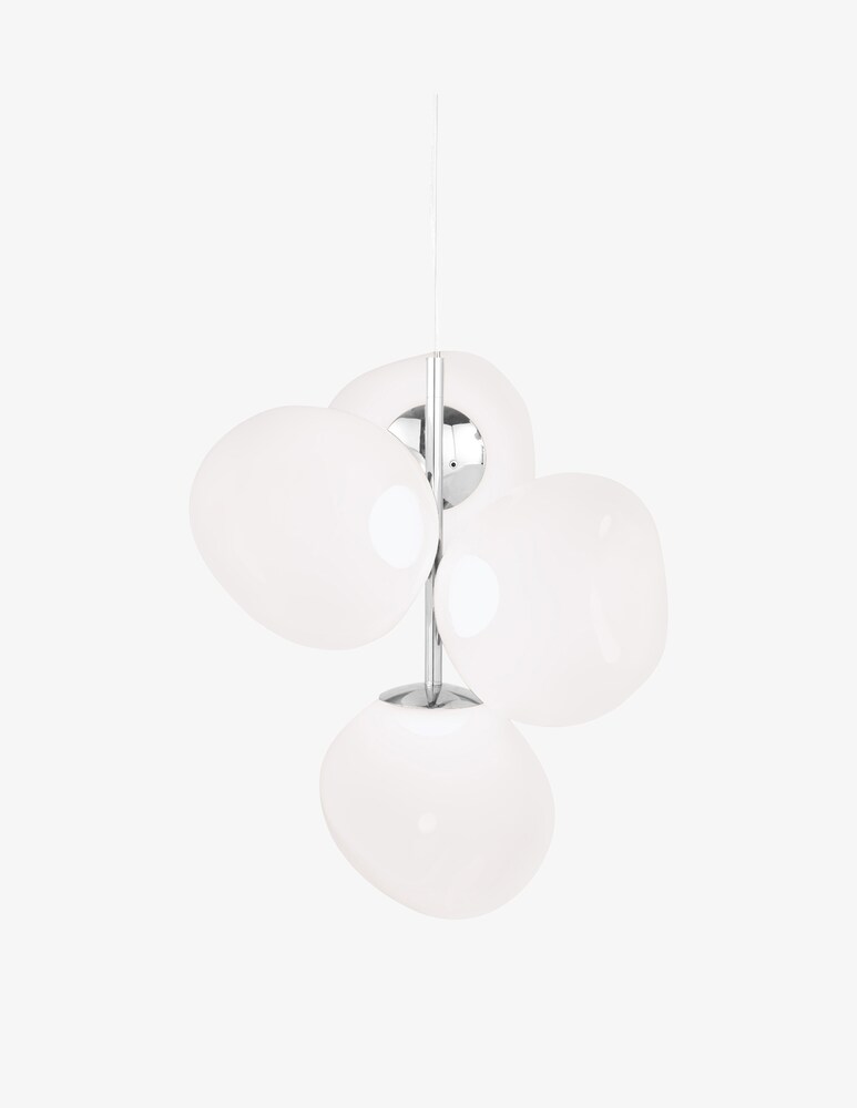 Tom Dixon Mini Melt Opal/Silver Led Cb Lampadario