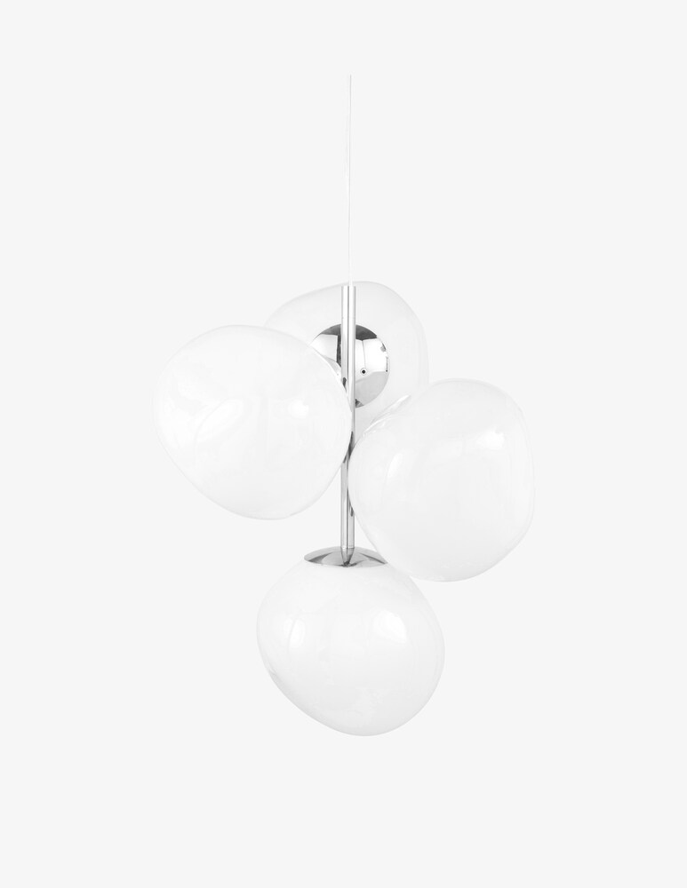 Tom Dixon Mini Melt Opal/Silver Led Cb Lampadario