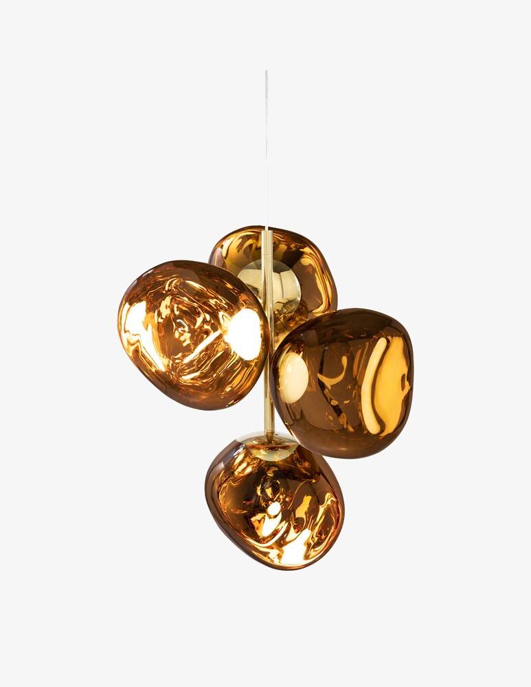 Tom Dixon Mini Melt Oro Led Cb Lampadario