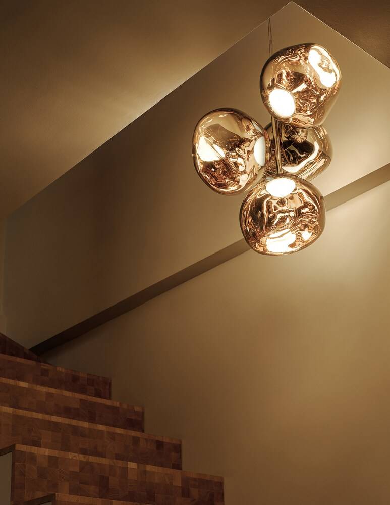 Tom Dixon Mini Melt Oro Led Cb Lampadario