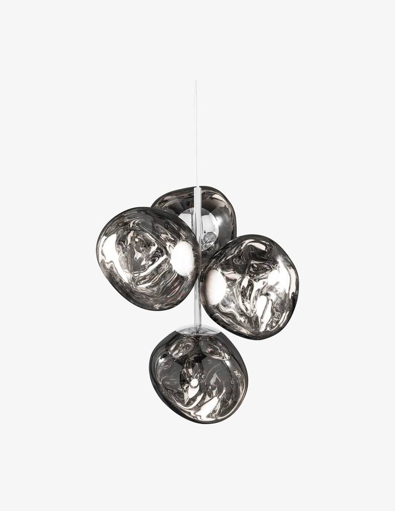 Tom Dixon Mini Melt Silver Led Cb Lampadario