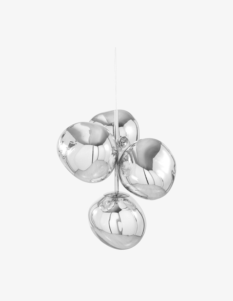 Tom Dixon Mini Melt Silver Led Cb Lampadario