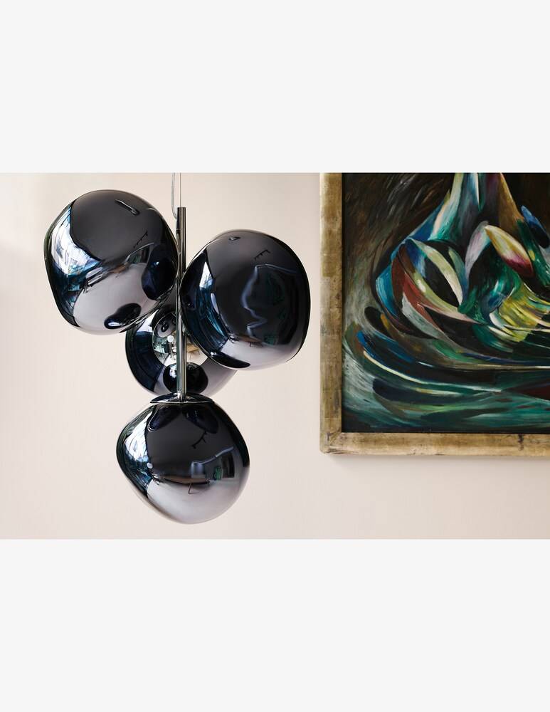 Tom Dixon Mini Melt Smoke Led Cb Lampadario