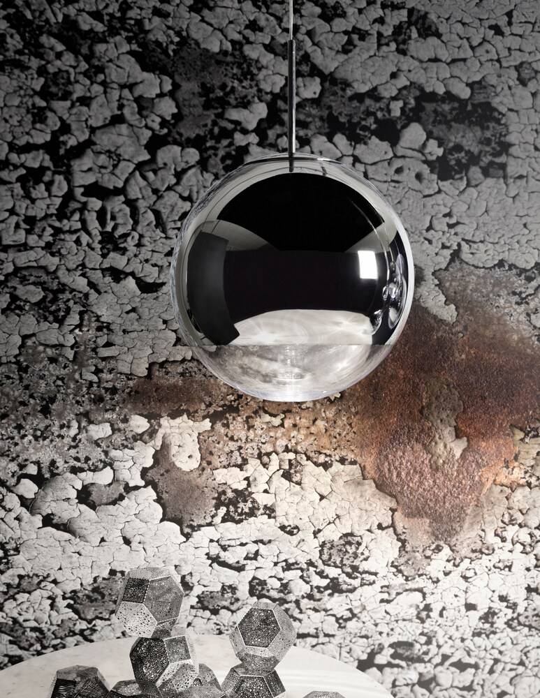 Tom Dixon Mirror Ball 25Cm Led Silver Lampada A Sospensione Set 2 Pz - Argento