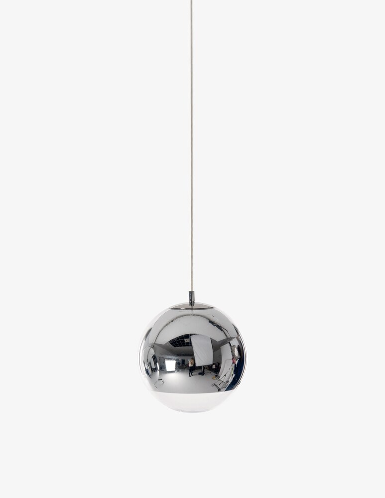 Tom Dixon Mirror Ball 25Cm Led Silver Lampada A Sospensione Set 2 Pz - Argento