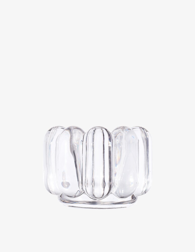 Tom Dixon Porta Tealight Press Vertical - Trasparente