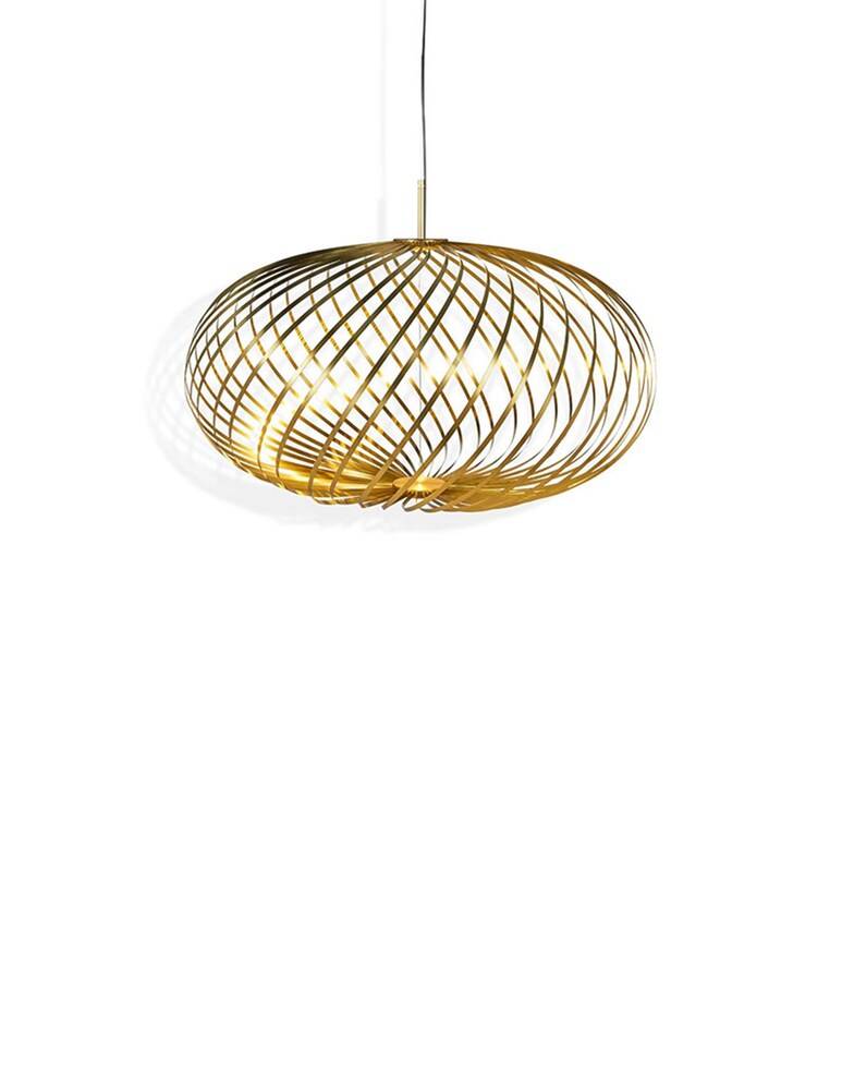 Tom Dixon Spring Brass Medium Pendant