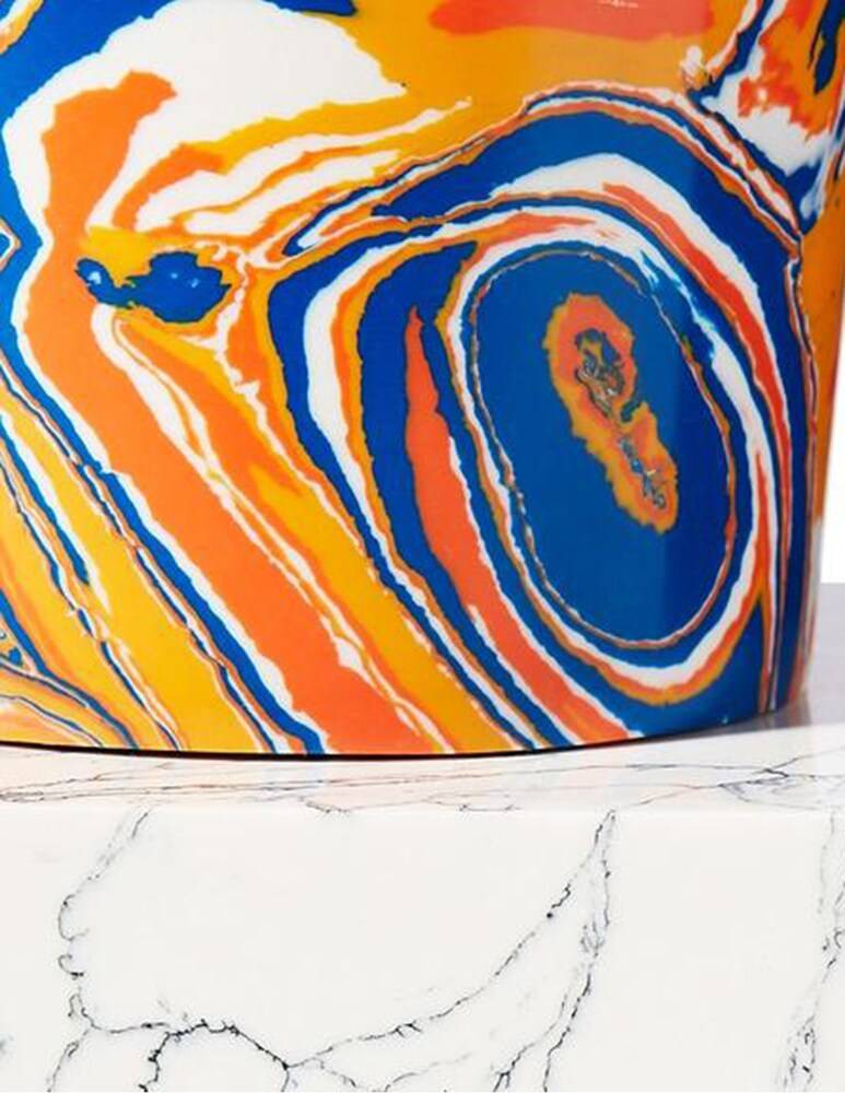 Tom Dixon Swirl Vaso A Stelo - Multicolor