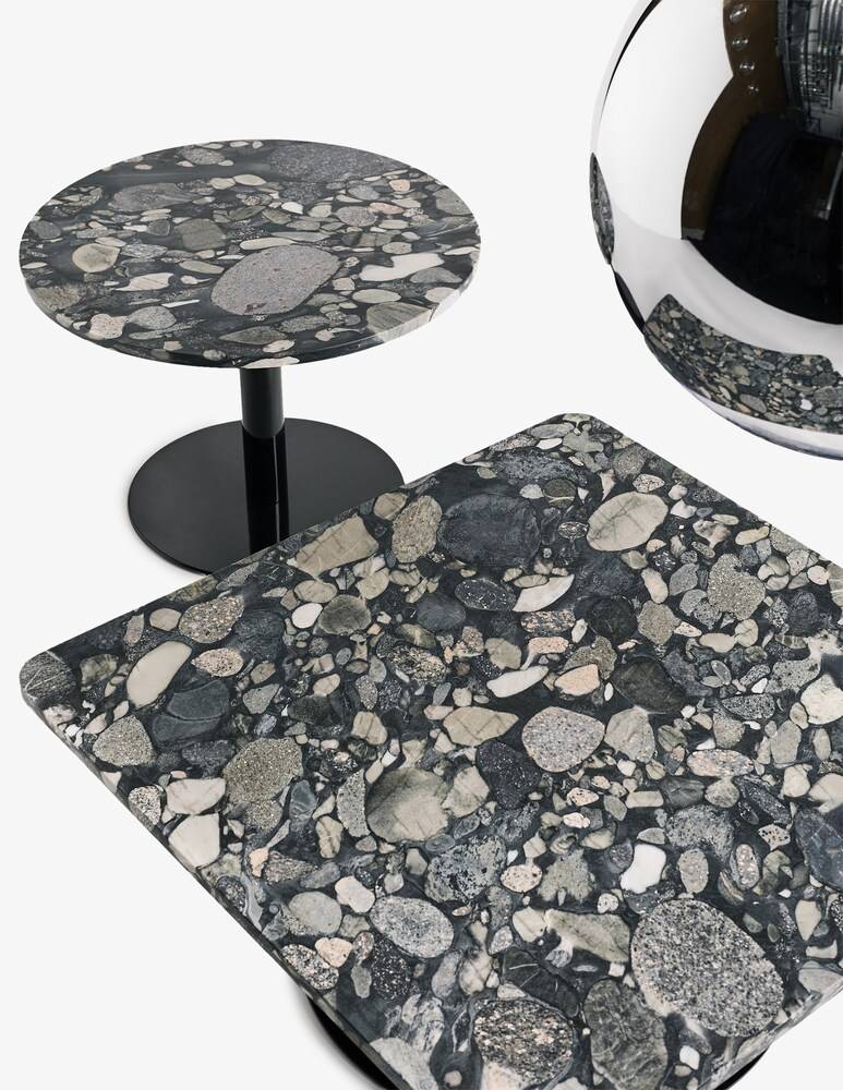 Tom Dixon Tavolo Stone Quadrato - Multicolor