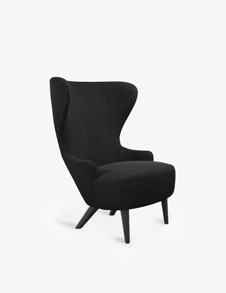 Tom Dixon Wingback Poltrona Micro Hallingdal 0180 - Grigio