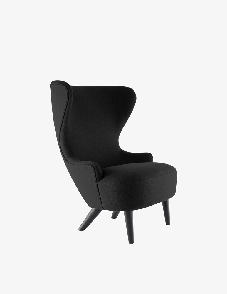 Tom Dixon Wingback Poltrona Nera - Nero