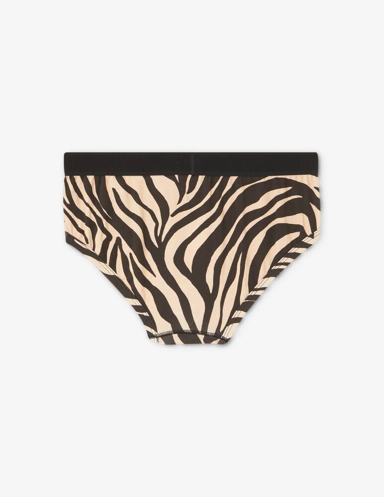 Tom Ford Slip Con Stampa Zebrata