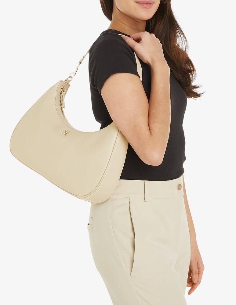 Tommy Hilfiger Borsa hobo a spalla Th refined