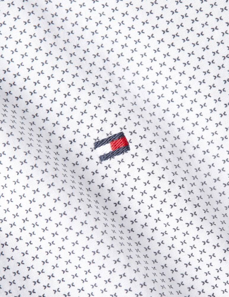 Tommy Hilfiger Camicia Flex Mini Print