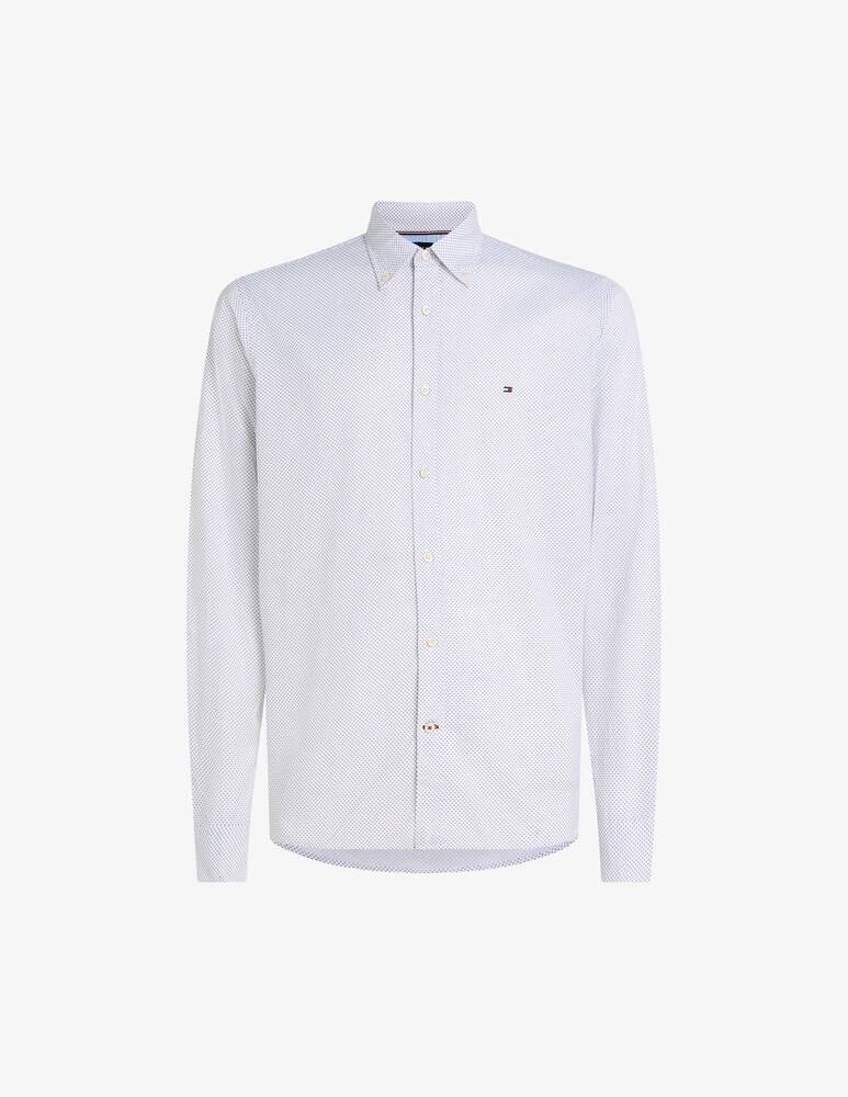 Tommy Hilfiger Camicia Flex Mini Print