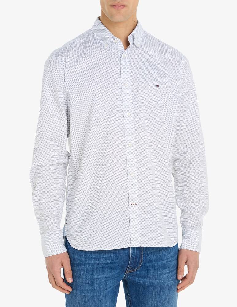 Tommy Hilfiger Camicia flex mini print