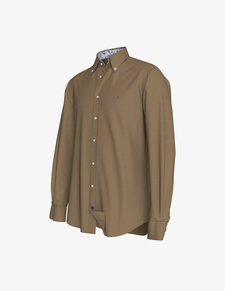 Tommy Hilfiger Camicia In Lino Solid