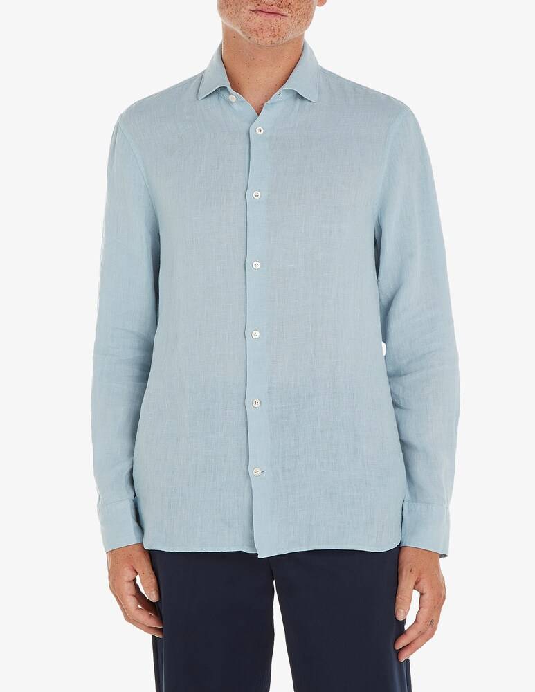 Tommy Hilfiger Camicia solid in lino