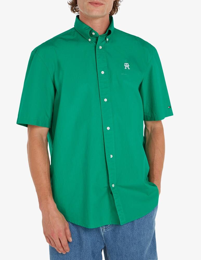 Tommy Hilfiger Camicia solid monogram loghino