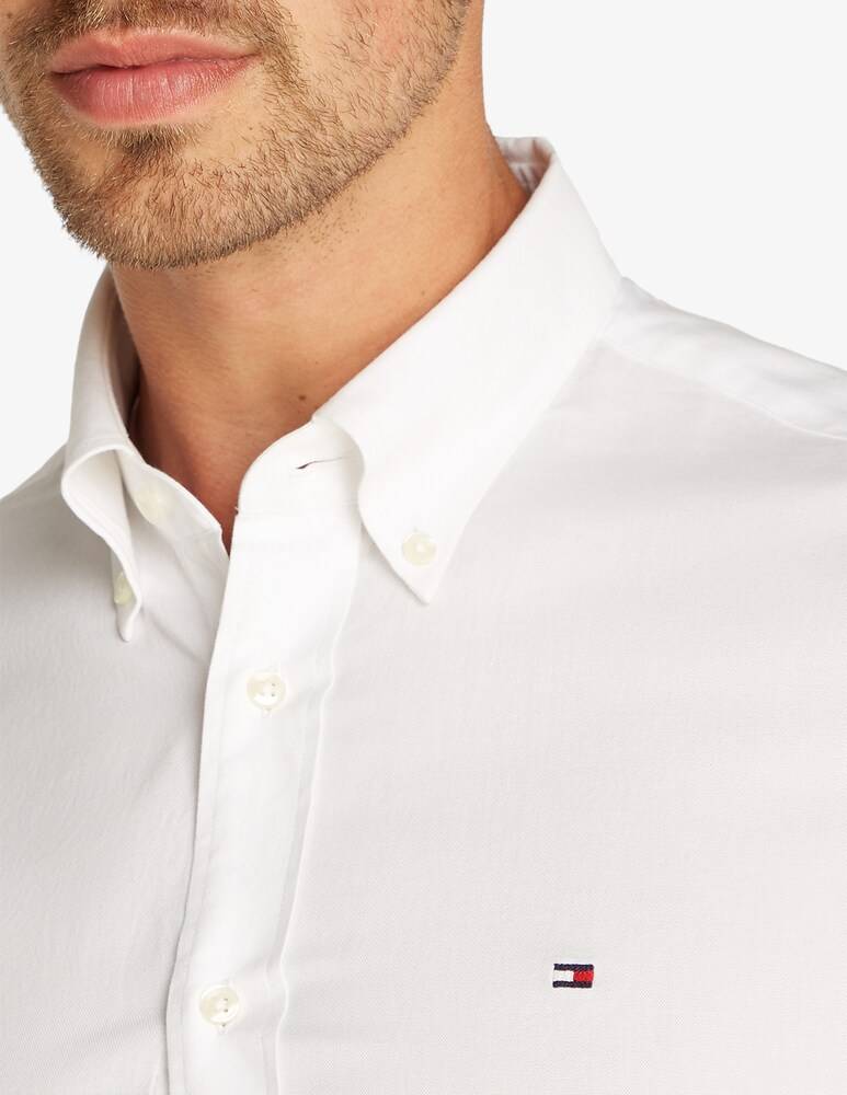 Tommy Hilfiger Camicia Solid Oxford Regular Fit